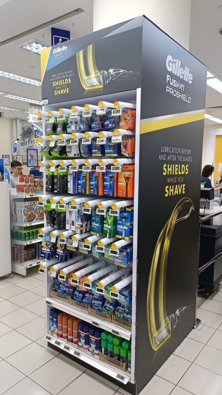 T1000 securing health and beauty products at Fairprice in Singapore