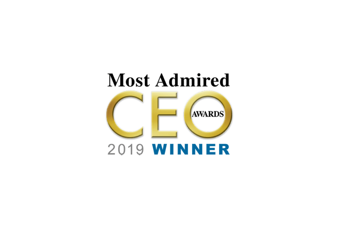 2019 Most Admired CEO Awards Winner