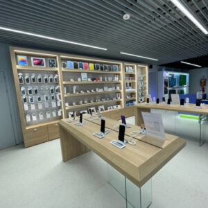 Trony interior store with products on display