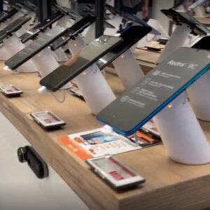 OnePOD with phones on display at Expert Link