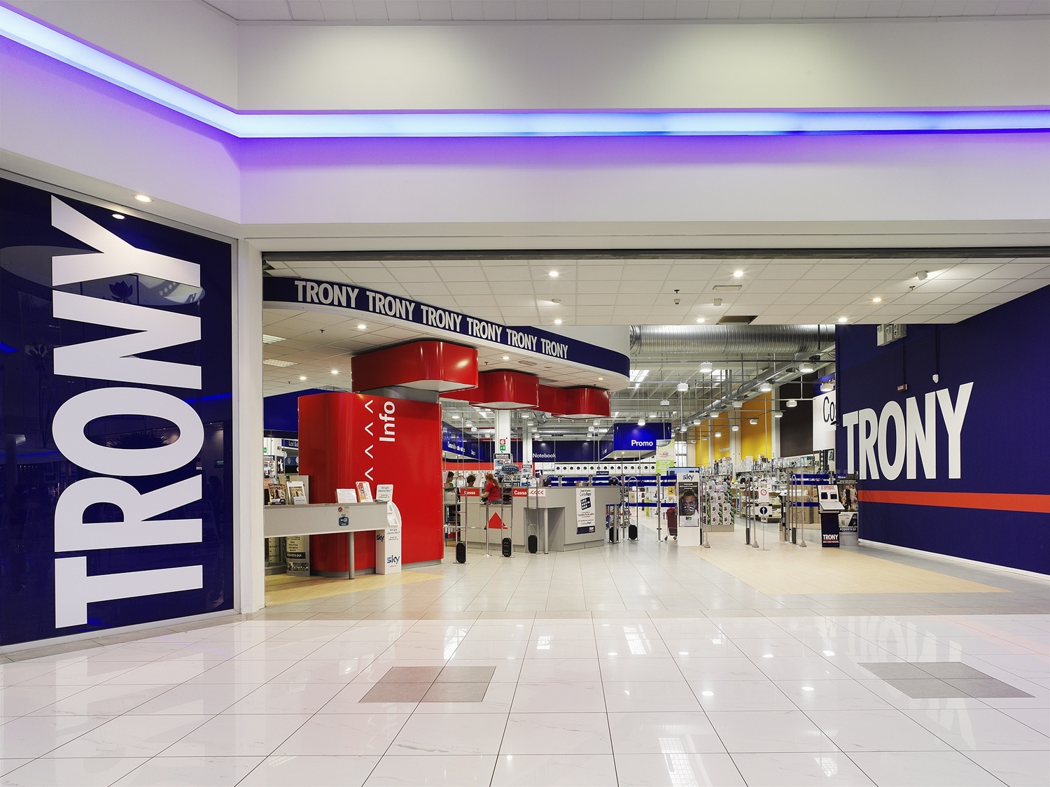 Trony store exterior