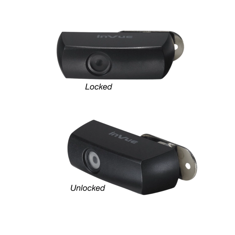 OneKEY Smart Locks designed for swing out glass doors and cabinets