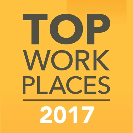 InVue named a 2017 Top Workplace.