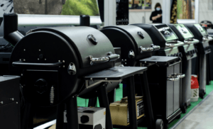 Grills on Display for Sale 