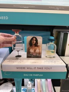 A fragrance tester display with security solutions that secure each tester while enhancing the beauty brand and allowing customers to interact with the perfumes