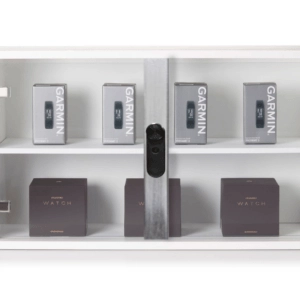 LIVE Plunger Lock protecting glass cabinet