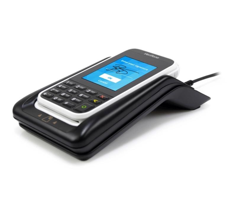 InVue point of sale payment terminal dock chargers