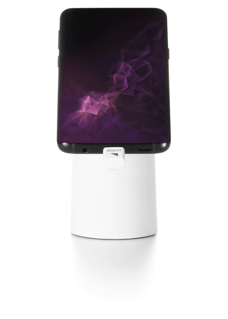 OnePOD One65 with a Galaxy S9