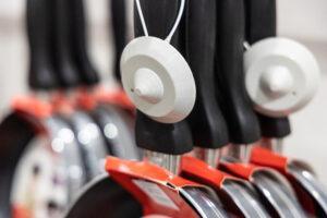 Electronic Article Surveillance (EAS) systems on pans