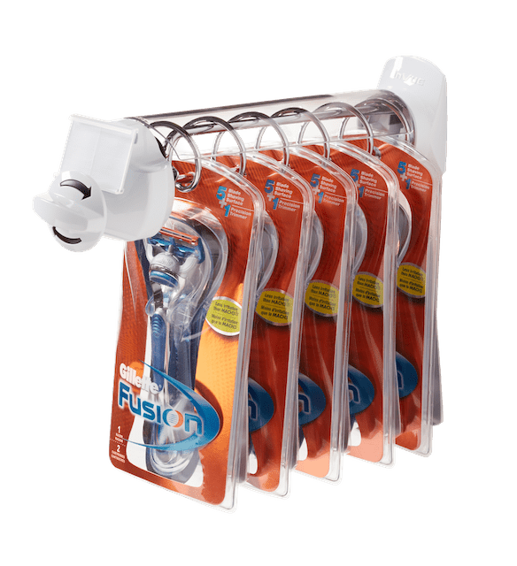 Helix Security solutions for hanging merchandise