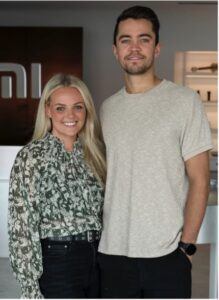 Örvar Blær Guðmundsson and Selma Árnadóttir from Mii