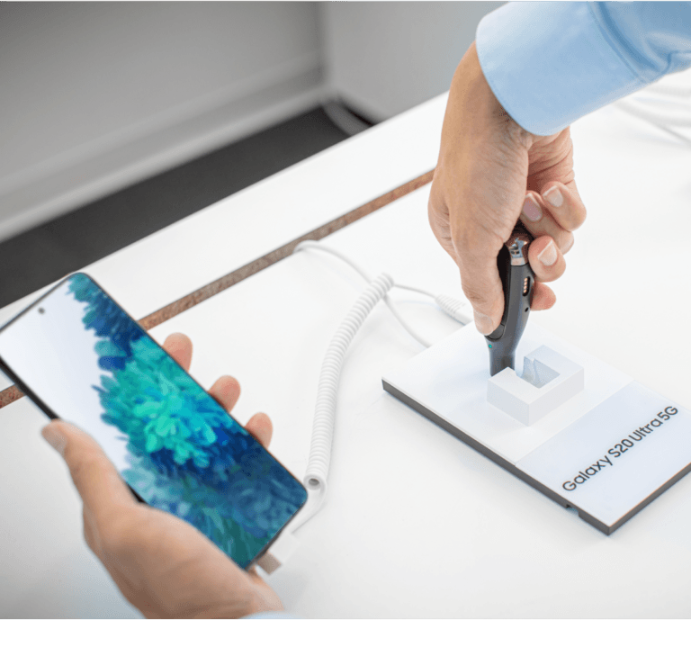 Cell phone secure and being unlocked with OneKEY