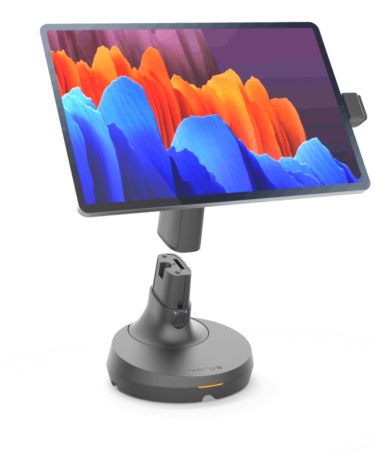NE150 Tablet stand separated from base