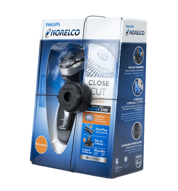 Package Wrap on Philips Shaver