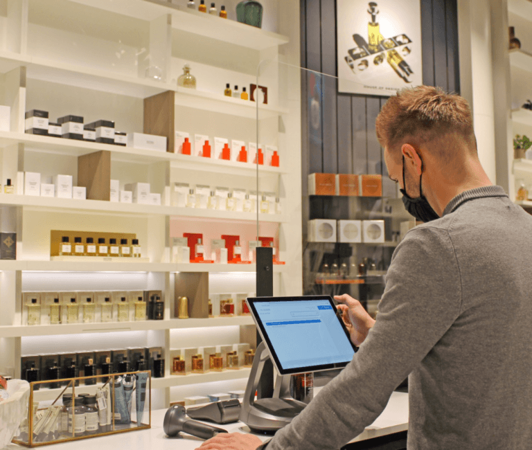 POS Tablet Solutions in a retail setting