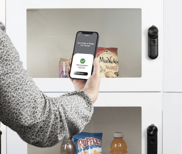 LIVE Locks on Lockers with concession products