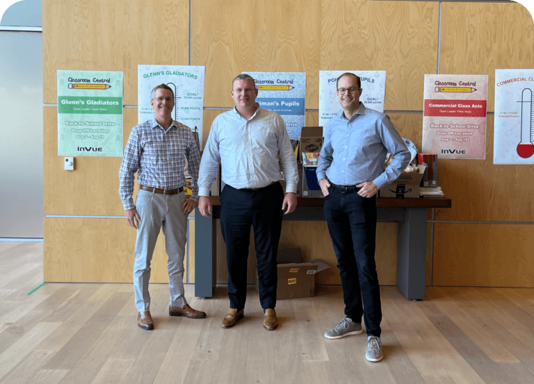 Executive teams at InVue