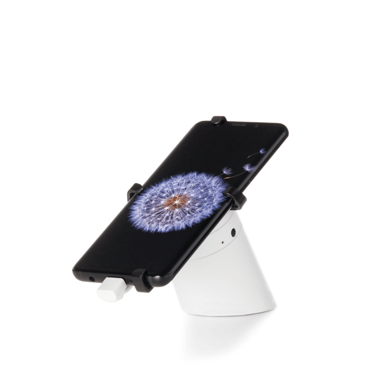One40 OnePOD displays a Samsung phone