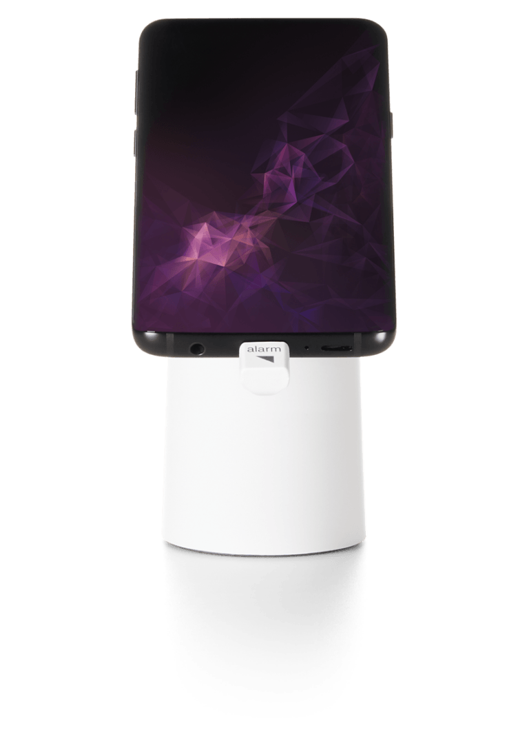 OnePOD One65 with a Galaxy S9