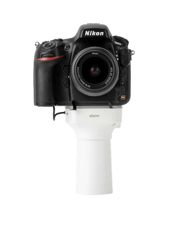 Merchandise Display Security for point-and-shoot and DSLR cameras and lenses