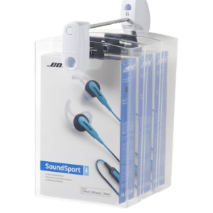 Merchandise Display Security - Complete security for headphones, and earbuds