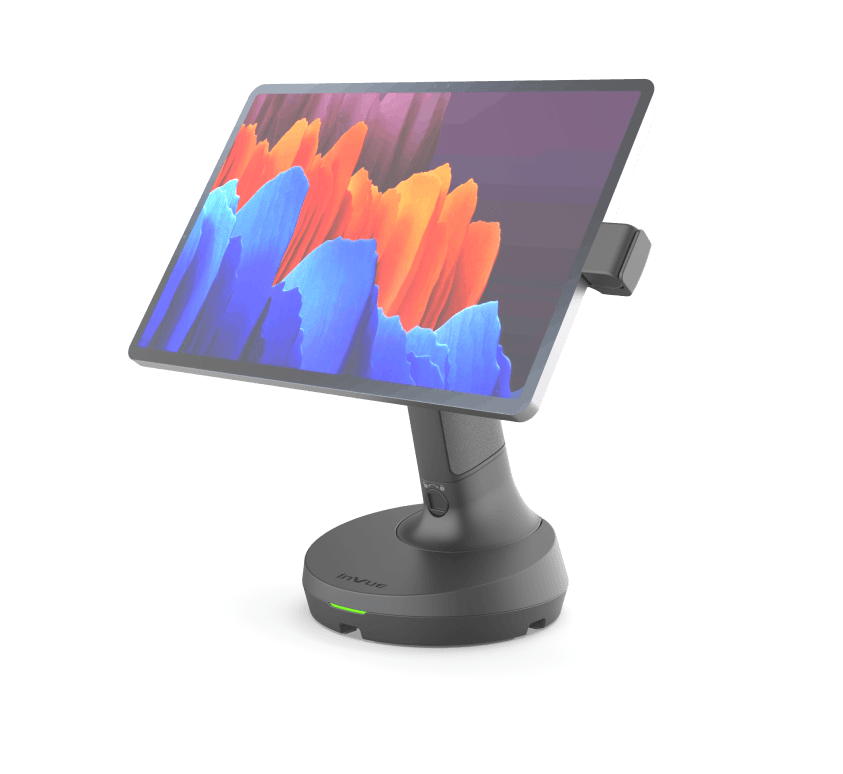 InVue's Point-of-Sale Tablet Stand