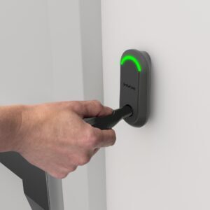 InVue's LIVE Door Access unlocks via OneKEY.