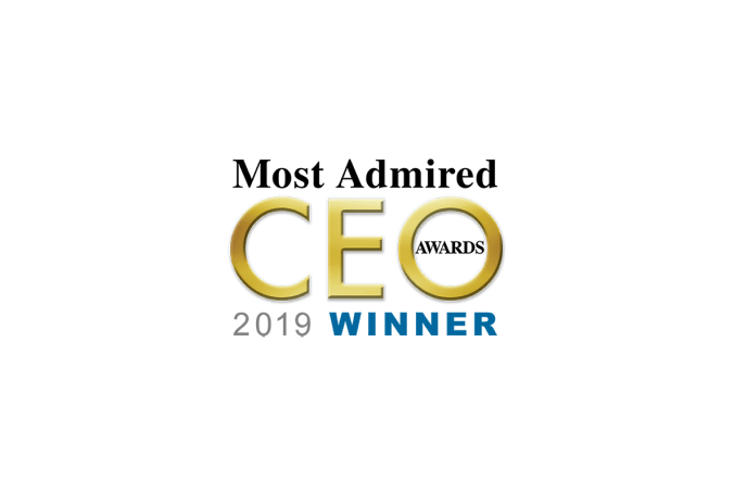 2019 Most Admired CEO Awards Winner