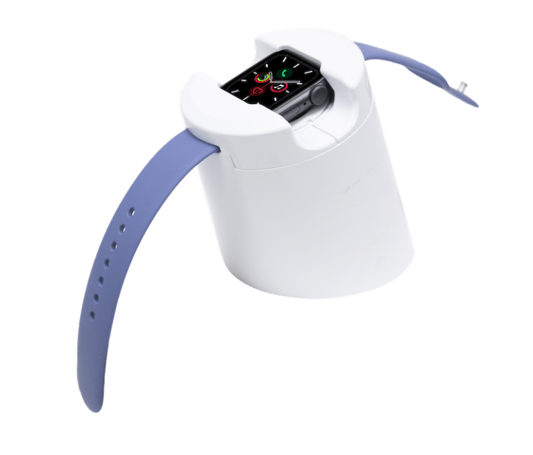 Apple Watch secured by HSW100 for Smart Watch Secure Display