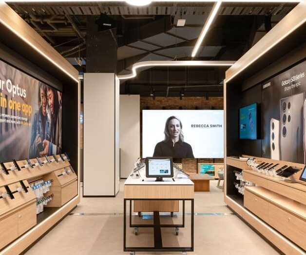 Smart Locks securing products at Optus