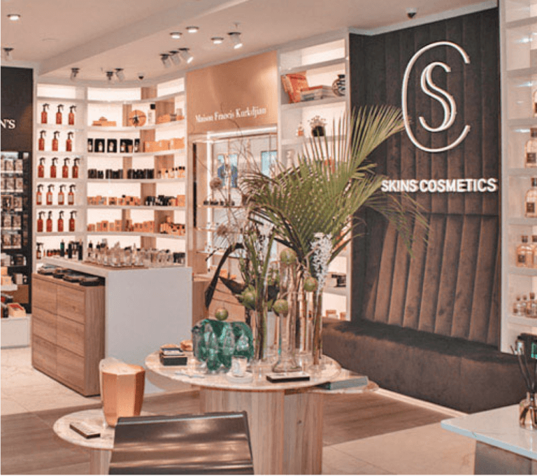 Skins Cosmetics collaborates with InVue