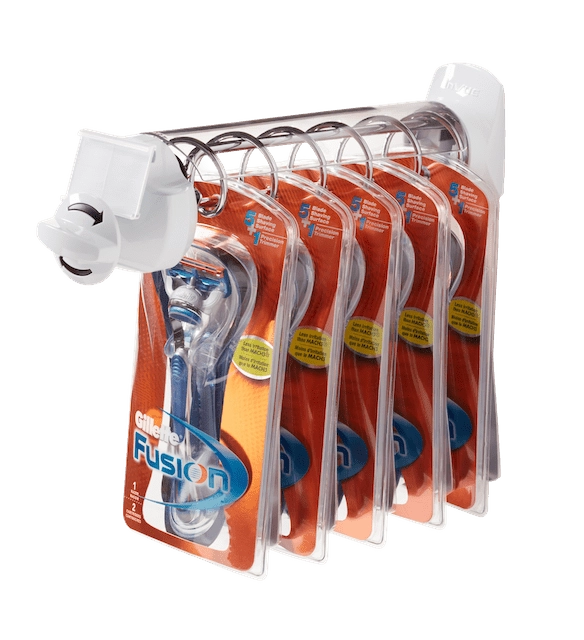 Helix Security solutions for hanging merchandise