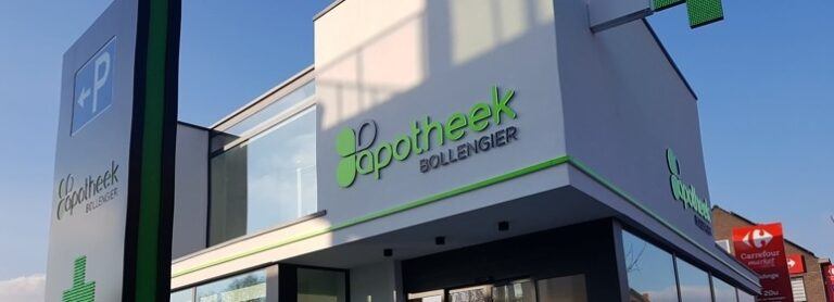 Apotheek Bollengier 通过多功能 POS 支架增强客户服务。