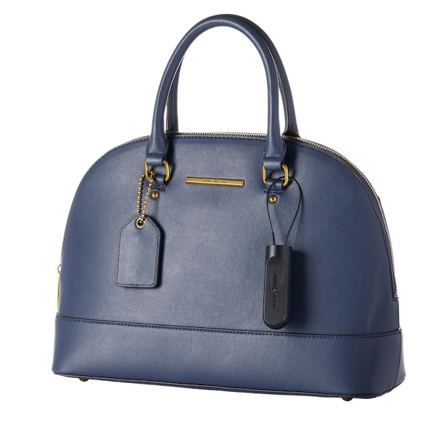 Cable lock on purse for Sell-thru merchandise security