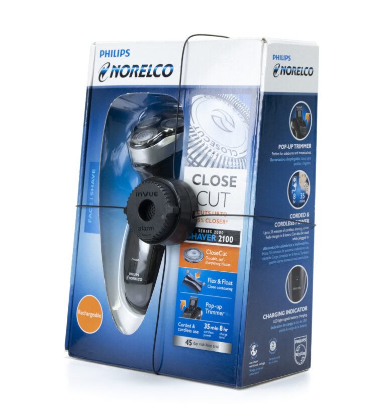 Package Wrap on Philips Shaver