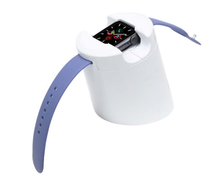 Apple Watch secured by HSW100 for Smart Watch Secure Display