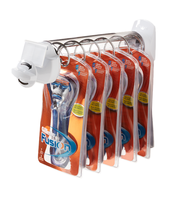 Helix Security solutions for hanging merchandise