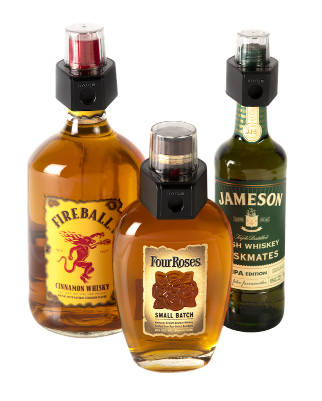 OneKEY Bottle Cap protects bottled merchandise from theft and on-site consumption