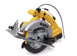 Dewalt saw secured by Zips