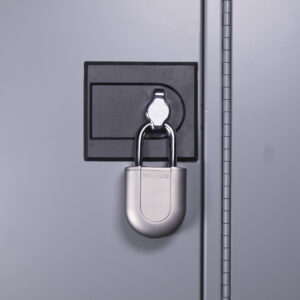 Padlock on a Locker