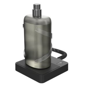 InVue product - Zips Podium fragrance security solution