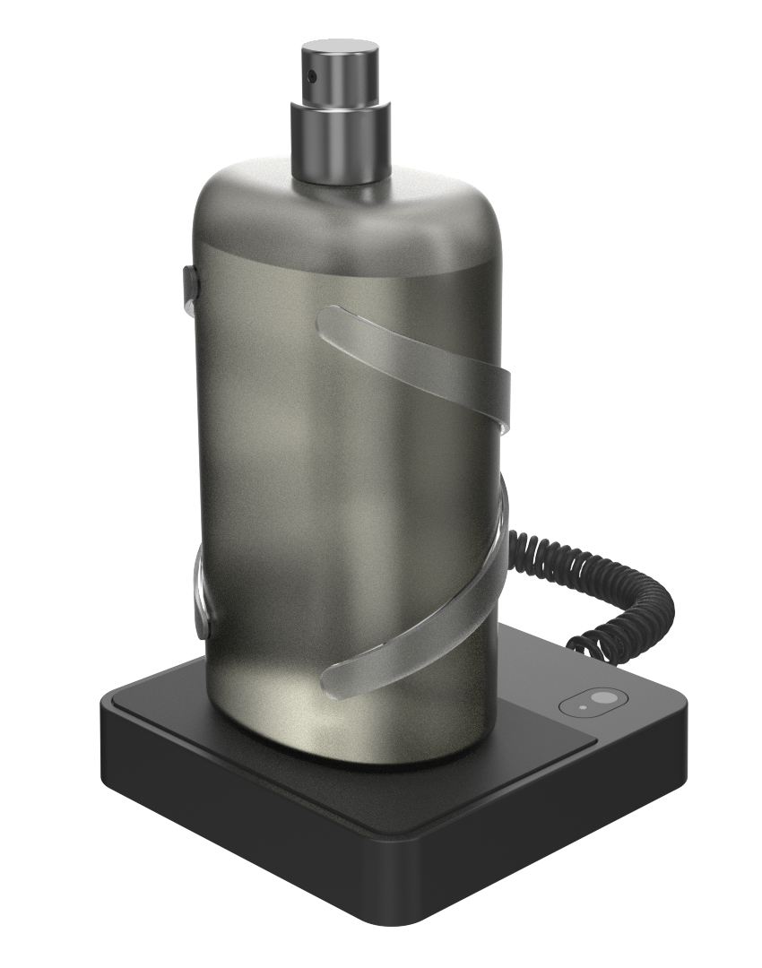 InVue product - Zips Podium fragrance security solution