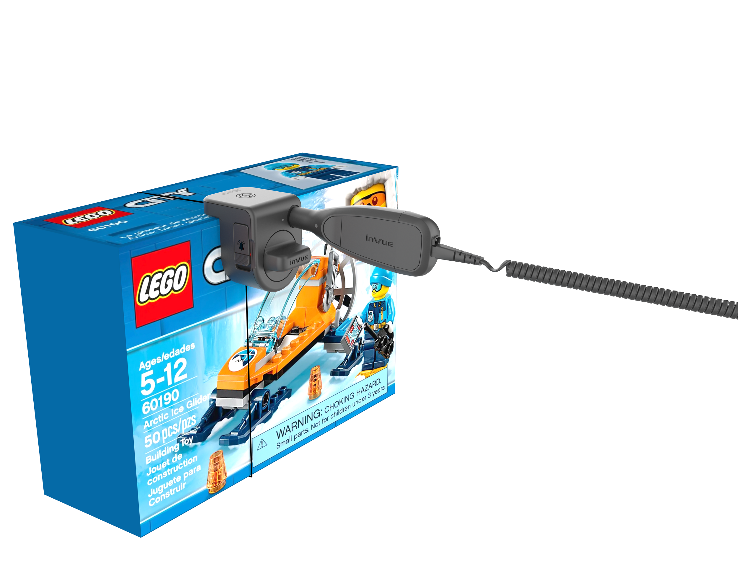 OneKEY Detacher removing an InVue Package Protection device from merchandise at checkout.